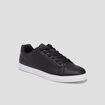 Baskets plates noir homme