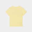 T-shirt manches courtes coton Creeks jaune bébé garçon