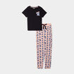Ensemble pyjama Lilo et Stitch noir femme