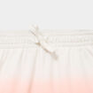 Short de jogging taille &eacute;lastiqu&eacute;e orange fille