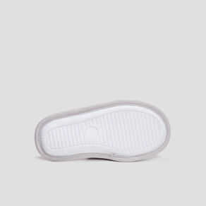 Chaussons mules gris fille