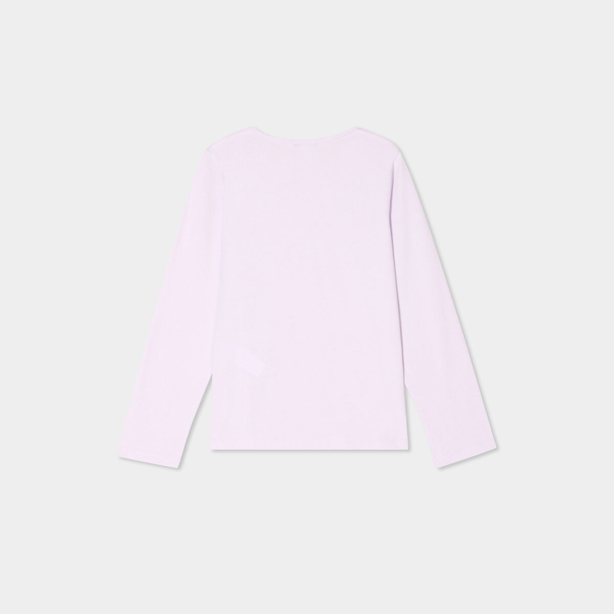 Ensemble pyjama pantalon coton mauve fille