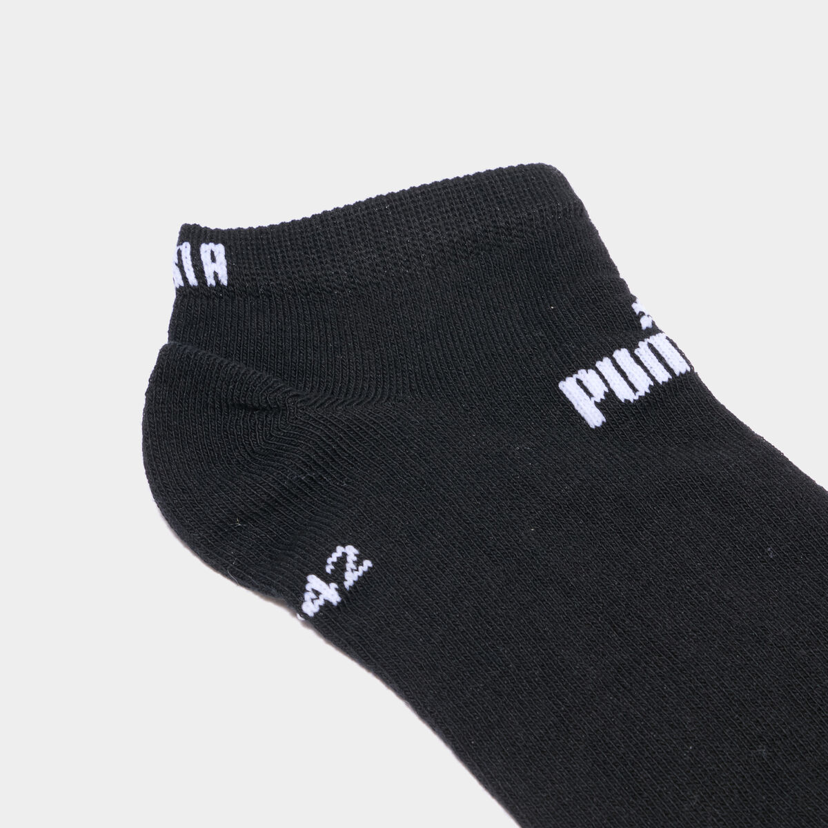 Lot 3 paires chaussettes invisibles Puma noir homme