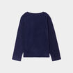 Ensemble No&euml;l 2 pi&egrave;ces effet polaire bleu marine gar&ccedil;on
