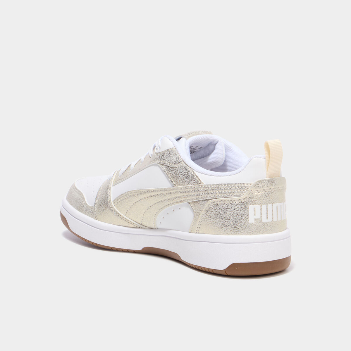 Tennis Rebound V6 Puma jaune or femme