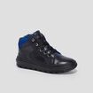 Baskets montantes zippées noir garçon