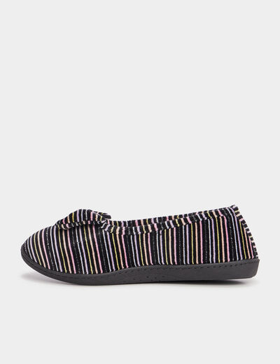 Chaussons ballerines Isotoner multicolore femme
