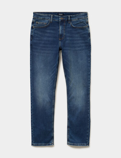 Jean stretch coupe regular denim dirty homme