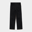 Pantalon regular coton majoritaire noir gar&ccedil;on