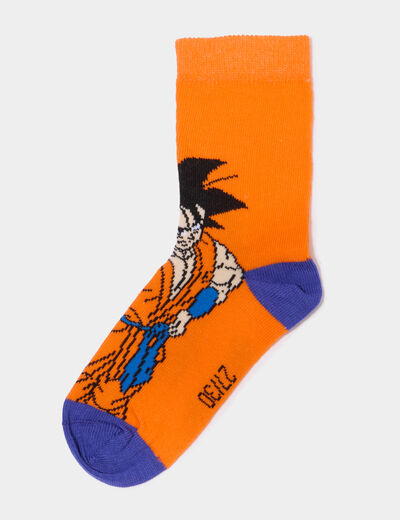 Lot 3 paires chaussettes Dragon Ball Z multicolore gar&ccedil;on
