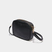 Sac avec 2 bandoulières noir femme
