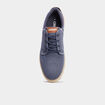 Derbies toile &agrave; lacets Creeks bleu marine homme