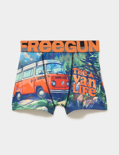 Boxer Freegun rouge gar&ccedil;on