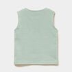 Ensemble 2 pi&egrave;ces d&eacute;bardeur short coton vert kaki b&eacute;b&eacute; gar&ccedil;on