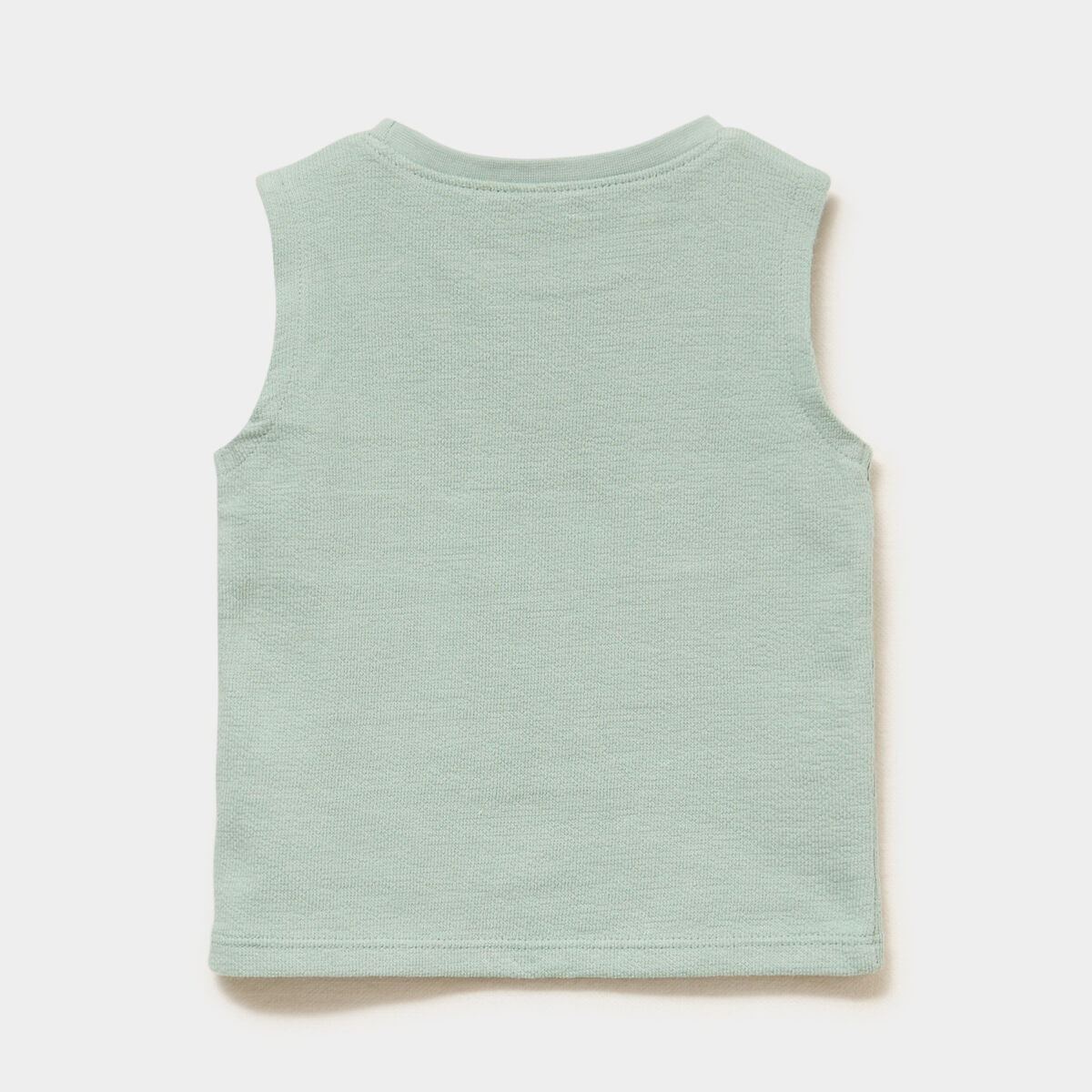 Ensemble 2 pi&egrave;ces d&eacute;bardeur short coton vert kaki b&eacute;b&eacute; gar&ccedil;on