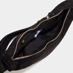 Sac banane effet su&eacute;dine noir femme