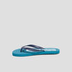 Tongs bleu turquoise homme