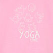 Ensemble pyjama short et t-shirt coton rose fille