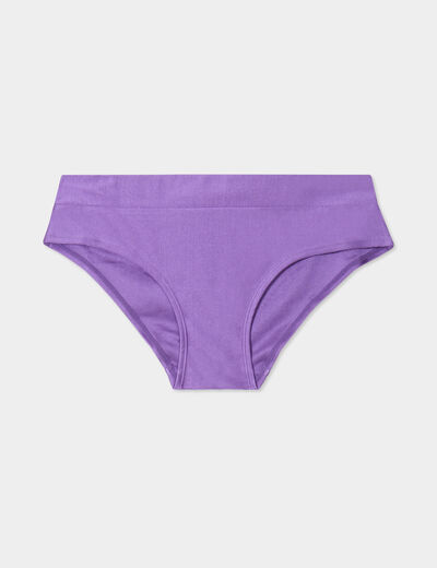 Bas de maillot de bain shorty violet femme