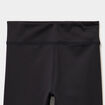Legging taille &eacute;lastiqu&eacute;e stretch noir fille