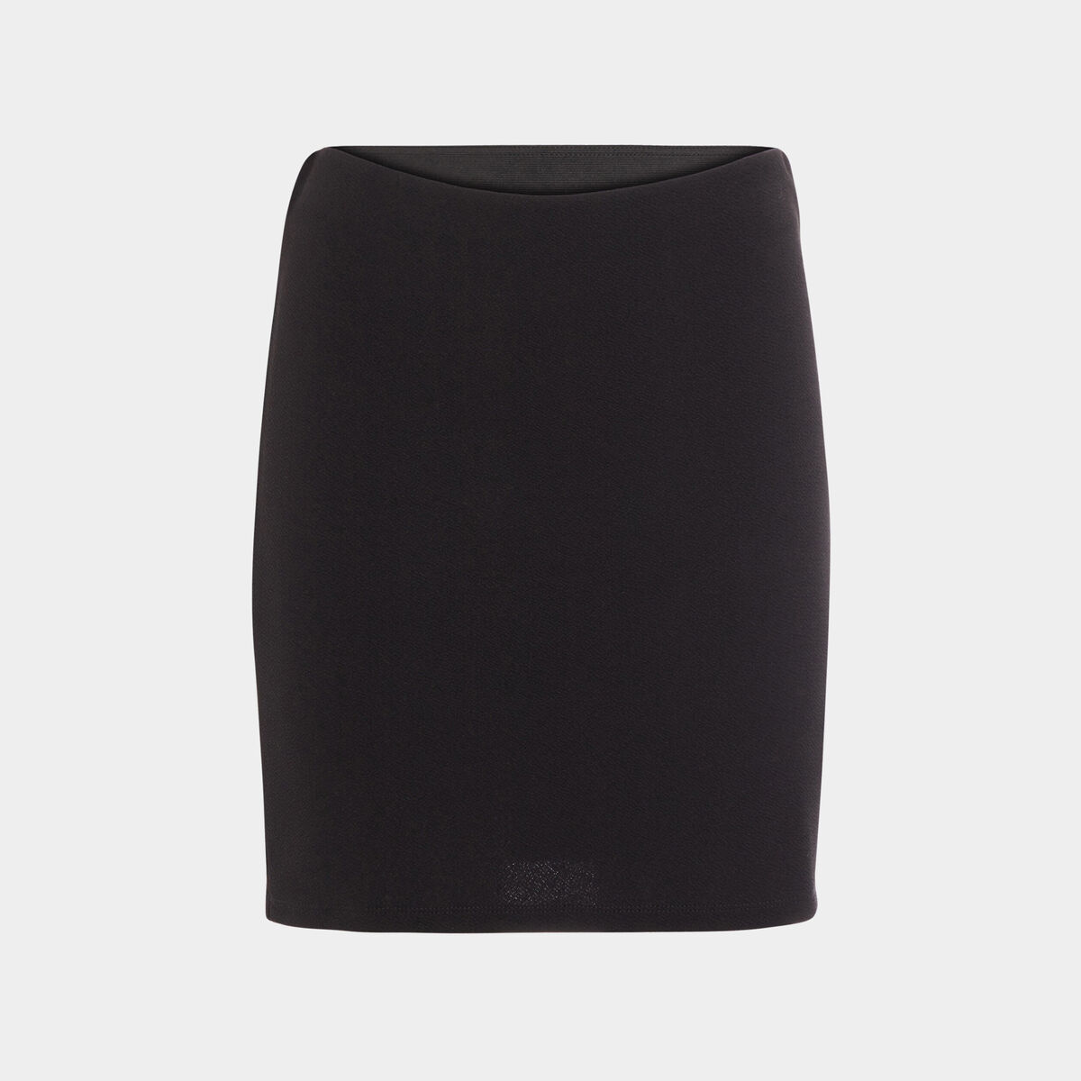 Jupe ajustée courte noir femme