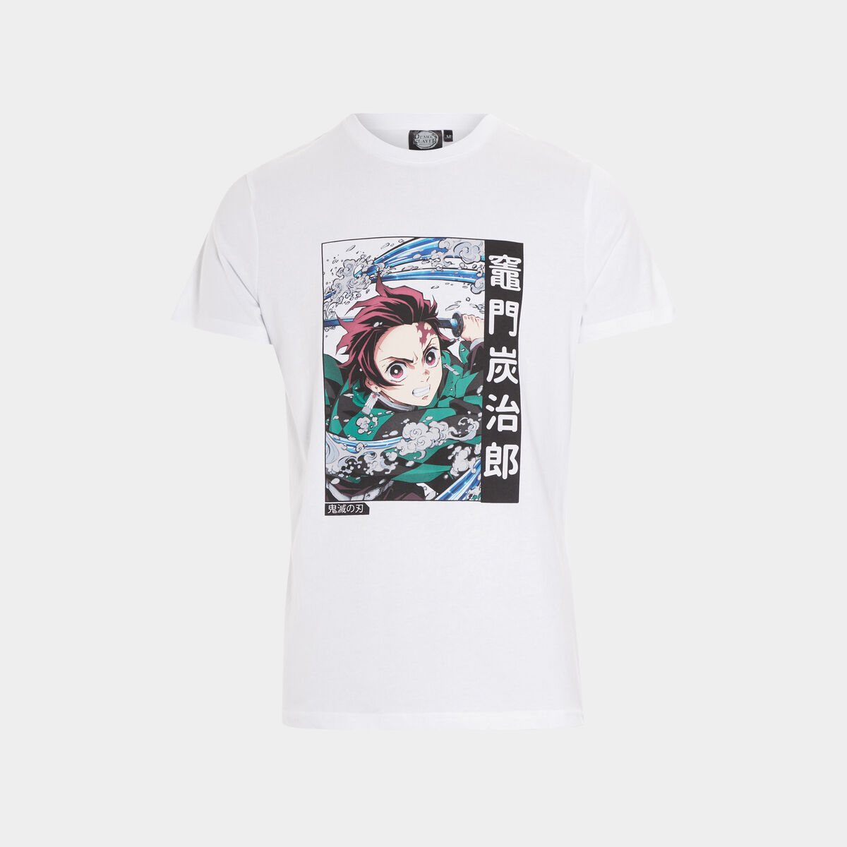 T-shirt Demon Slayer blanc homme
