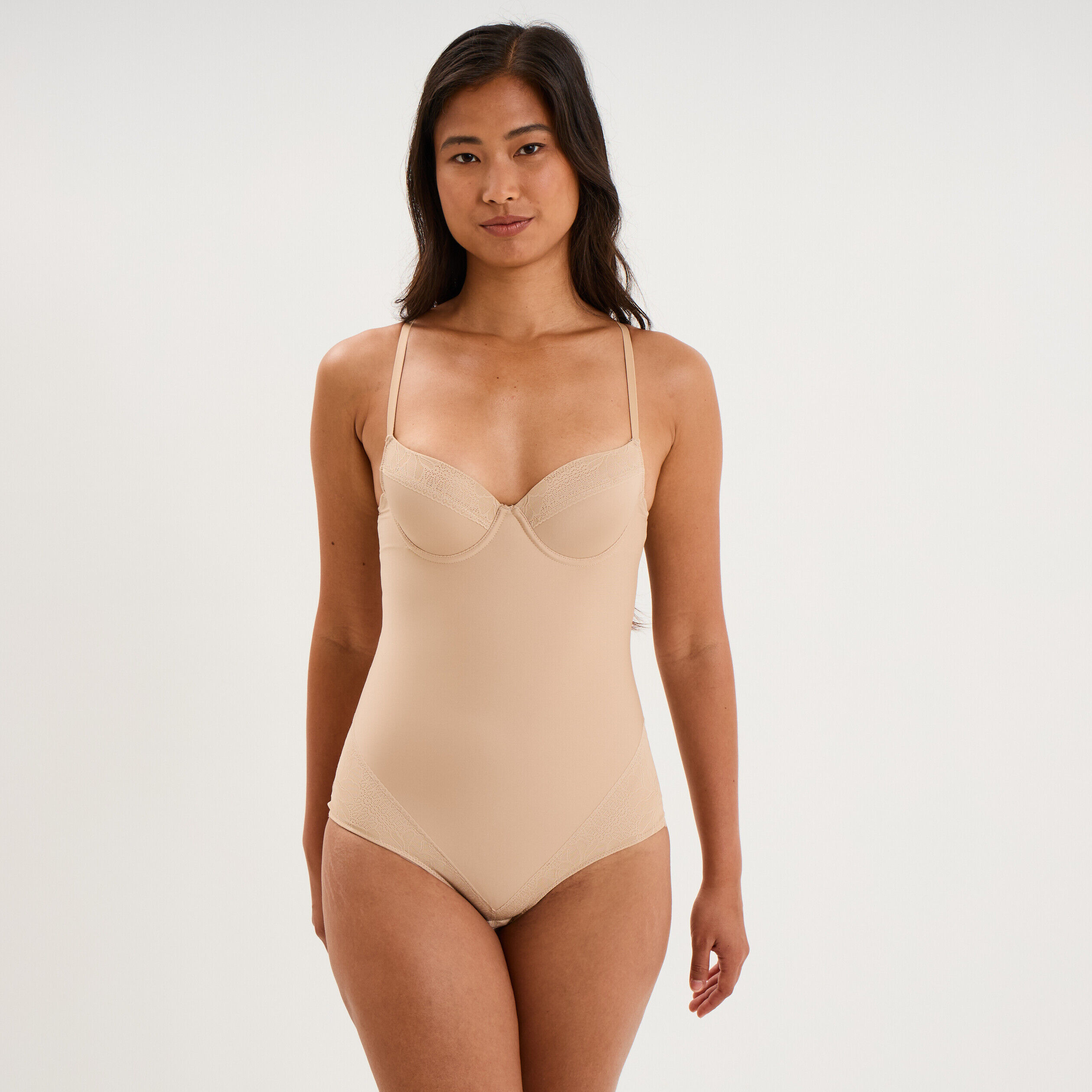 Body gainant beige femme LH