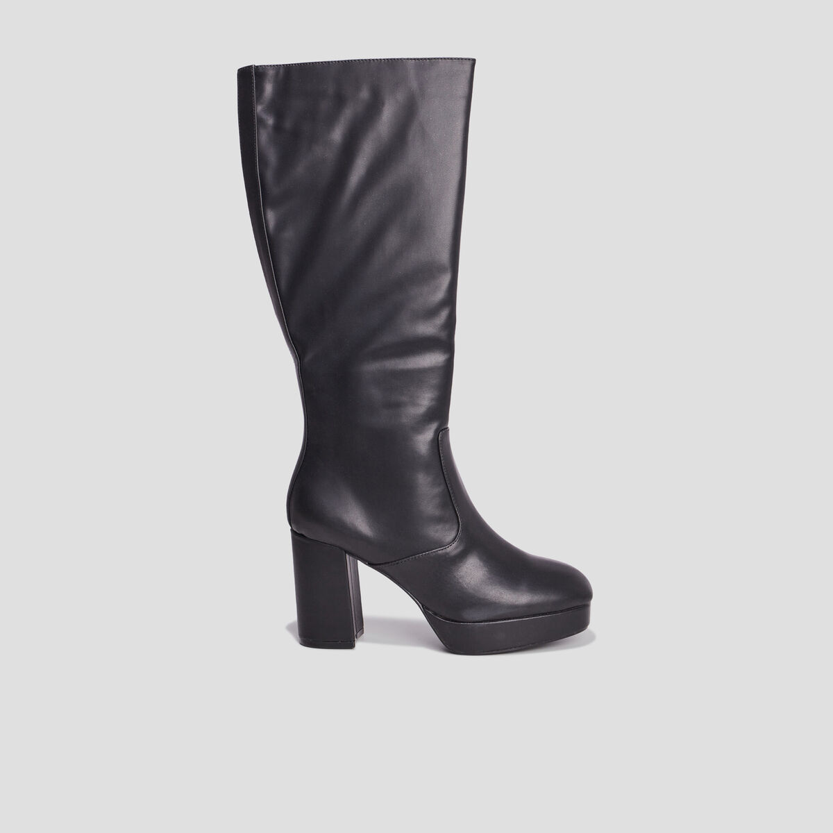 Bottes &agrave; talons hauts noir femme