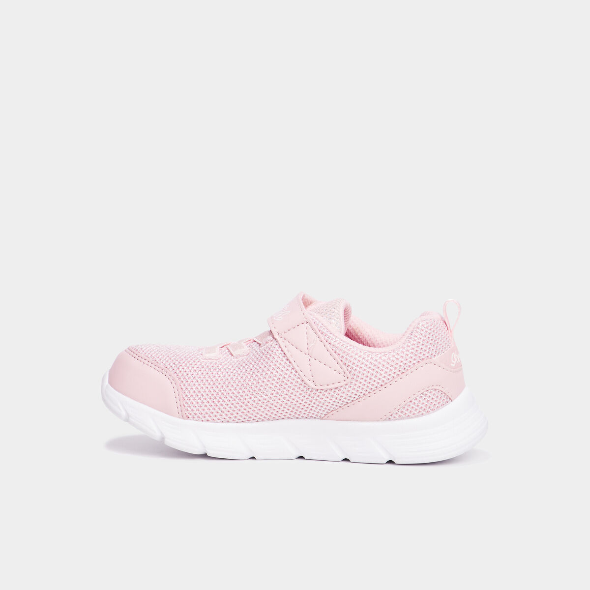 Baskets running Skechers Comfy Flex rose clair fille