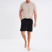 Short de pyjama noir homme
