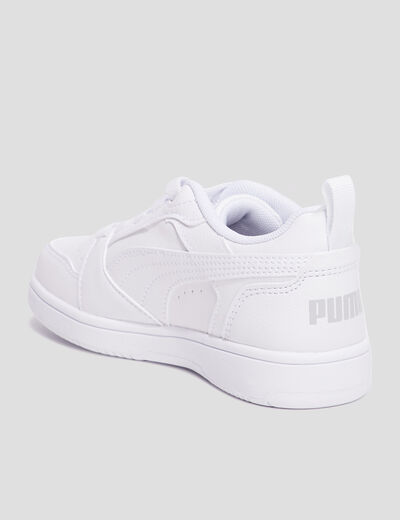 Tennis basses à lacets Puma Rebound Joy blanc fille