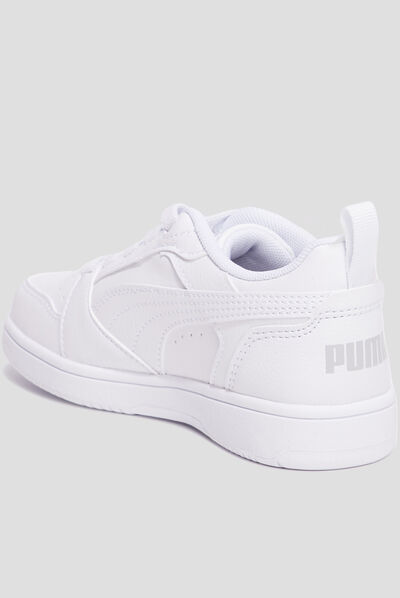 Tennis basses à lacets Puma Rebound Joy blanc fille