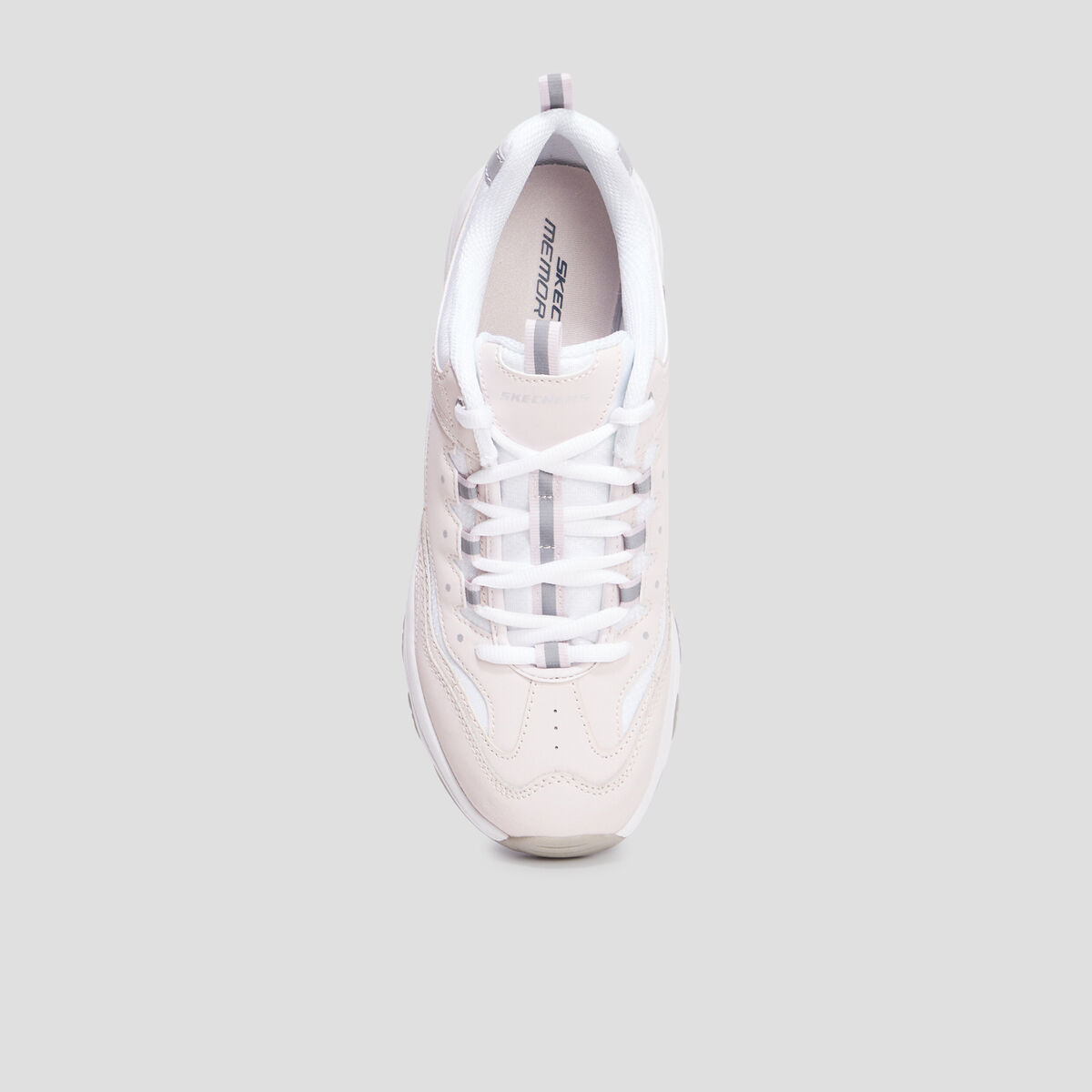 Baskets running mémoire forme Skechers rose femme