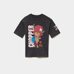 T-shirt coton One Piece Chopper noir gar&ccedil;on