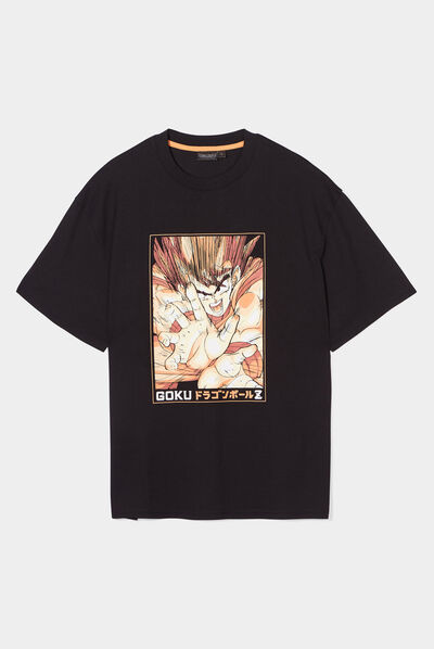 T-shirt manches courtes Dragon Ball Z noir homme