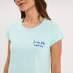 Ensemble pyjama short et t-shirt ecru femme