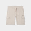Bermuda de jogging avec poches côtés gris clair homme
