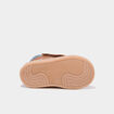 Bottillons &agrave; scratchs cuir bout renforc&eacute; camel b&eacute;b&eacute; gar&ccedil;on