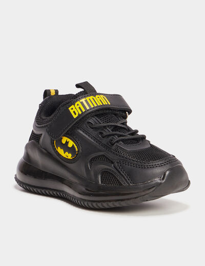 Baskets running à scratchs Batman noir garçon