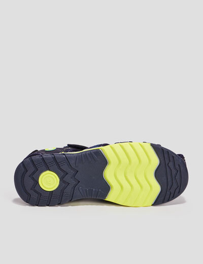 Sandales Trappeur bleu marine garçon
