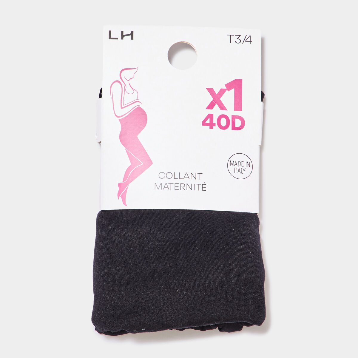 Collant de grossesse 40D noir femme