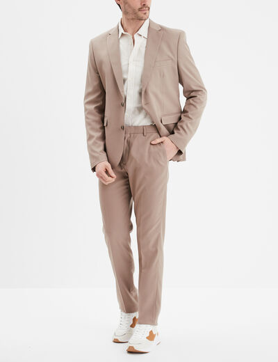 Chemise manches longues Creeks sable homme