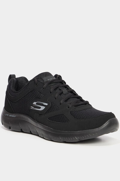 Baskets running Skechers Summits noir homme