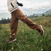 Pantalon cargo coton Creeks marron garçon