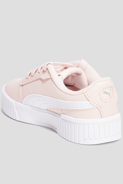 Tennis basses à lacets Puma Carina 2.0 rose fille