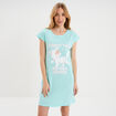 Chemise de nuit Les Aristochats Marie bleu turquoise femme