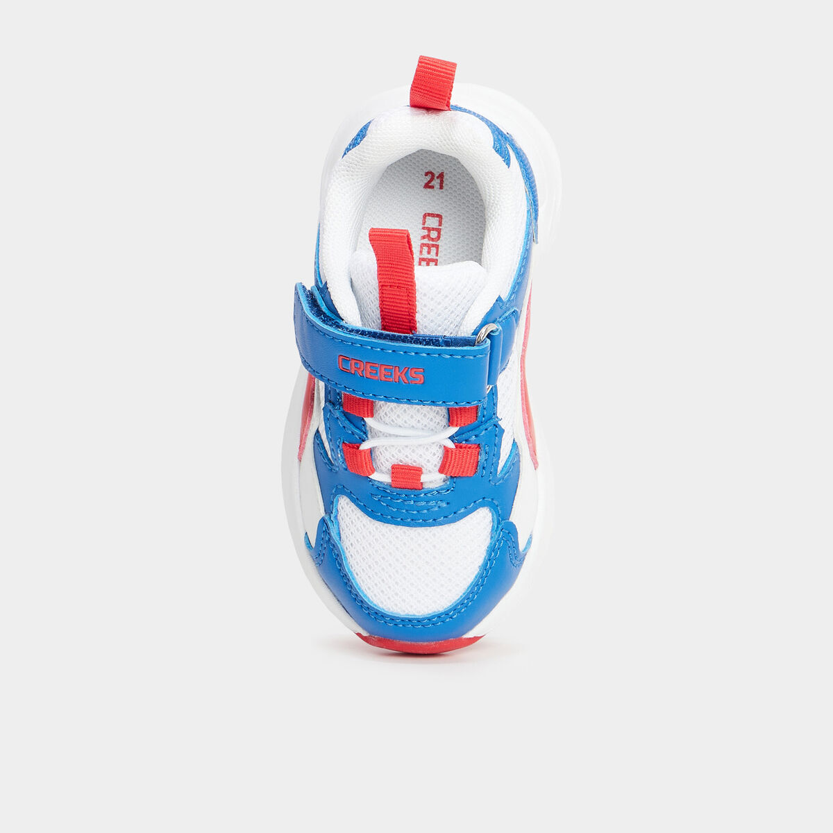 Baskets running &agrave; scratchs multicolore b&eacute;b&eacute; gar&ccedil;on