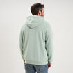 Sweat molleton &agrave; capuche hoodie vert pastel homme