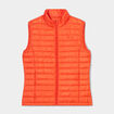 Doudoune légère déperlante sans manches orange homme