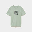 T-shirt manches courtes coton vert pastel homme